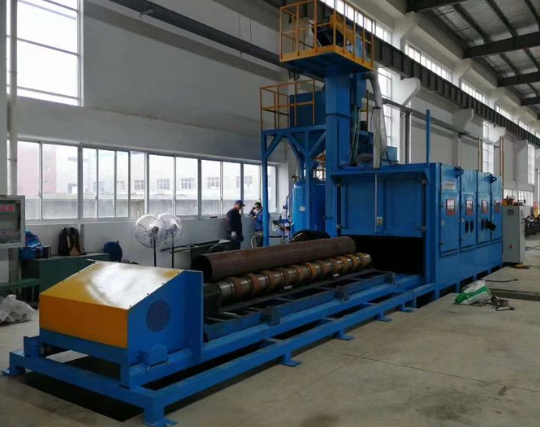 许昌喷砂机在管道除锈中的现场施工应用
